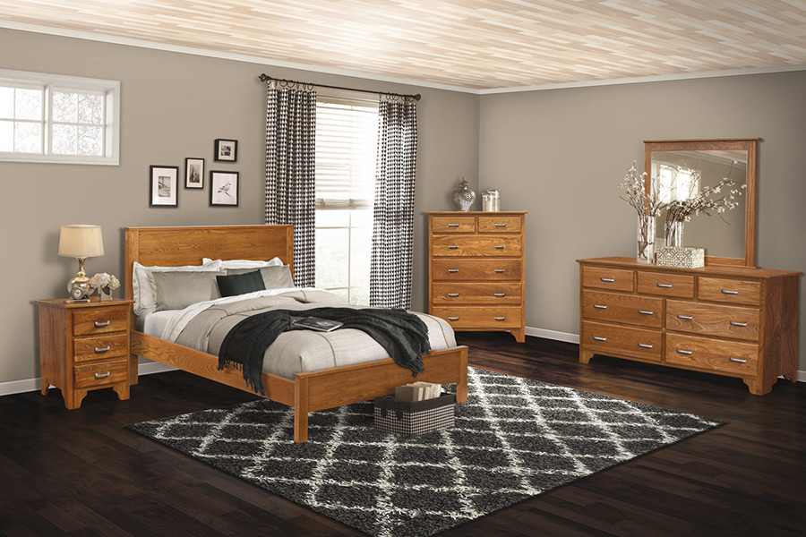 summit shaker bedroom collection